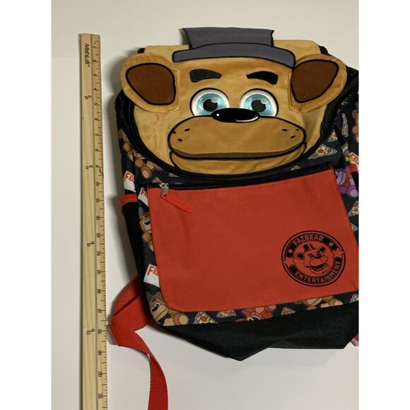 Five Nights at Freddy's Freddy Fazbear Plush Cosplay Bioworld Backpack - Picture 7 of 10